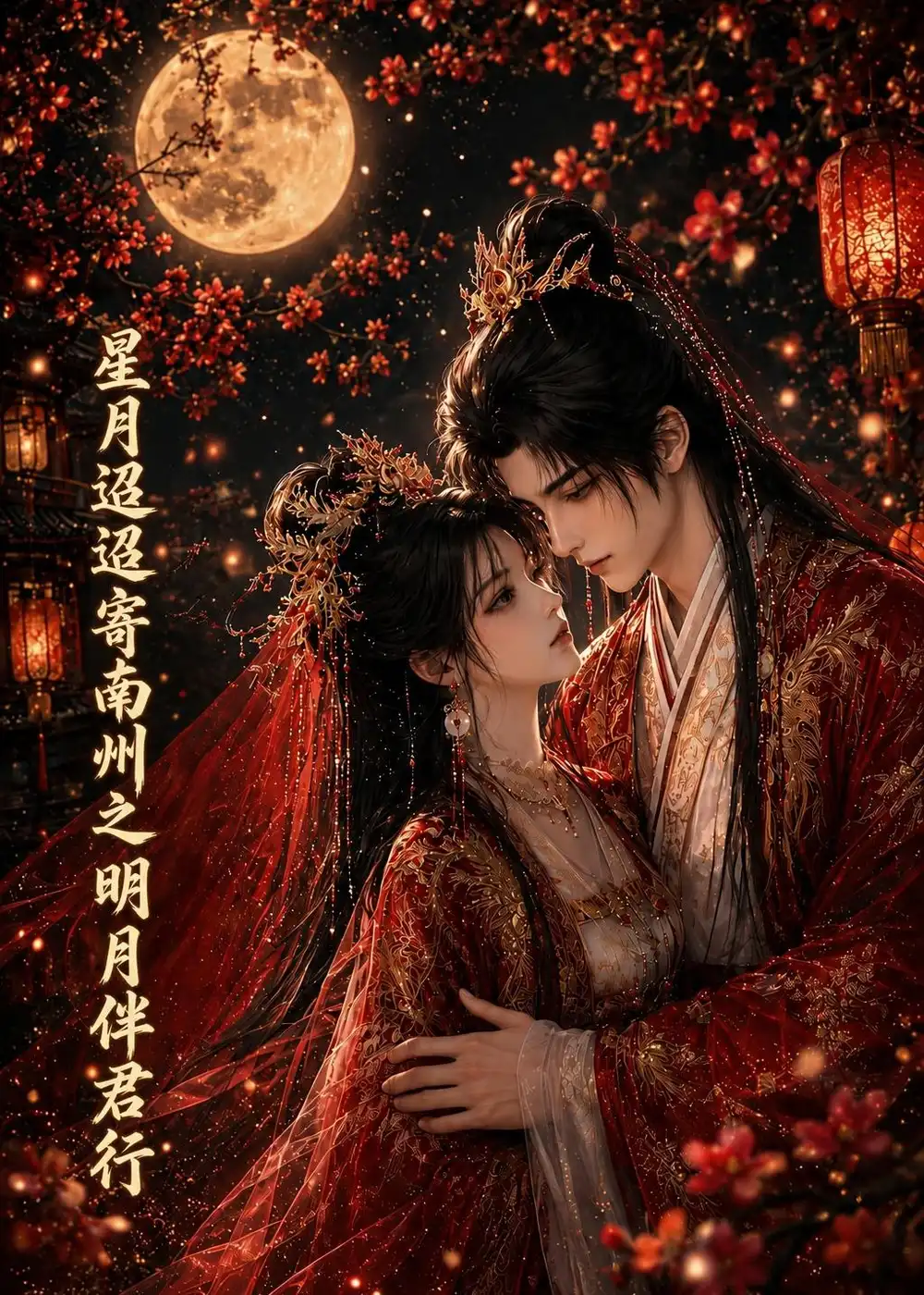 《星月迢迢寄南州之明月伴君行(108集)(夸克网盘)》短剧封面