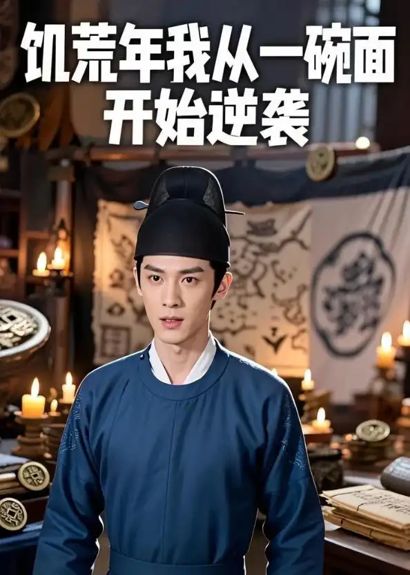 《饥荒年我从一碗面开始逆袭（40集）Ai短剧（夸克网盘）》短剧封面