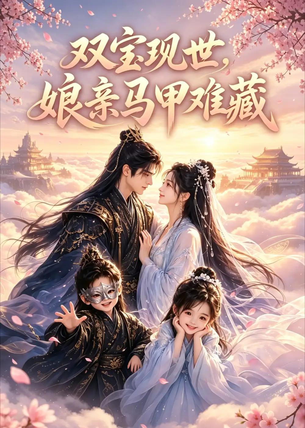 《双宝现世,娘亲马甲难藏(60集)AI短剧 (2026)》短剧封面