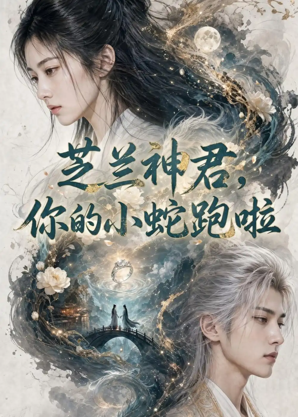 《芝兰神君，你的小蛇跑啦（50集）（夸克网盘）》短剧封面