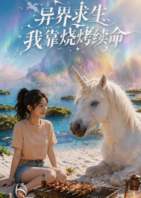 《异界求生,我靠烧烤续命(100集)(百度网盘)》短剧封面