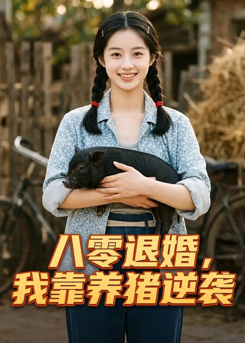 《八零退婚，我靠养猪逆袭（32集）AI短剧 (2026)》短剧封面