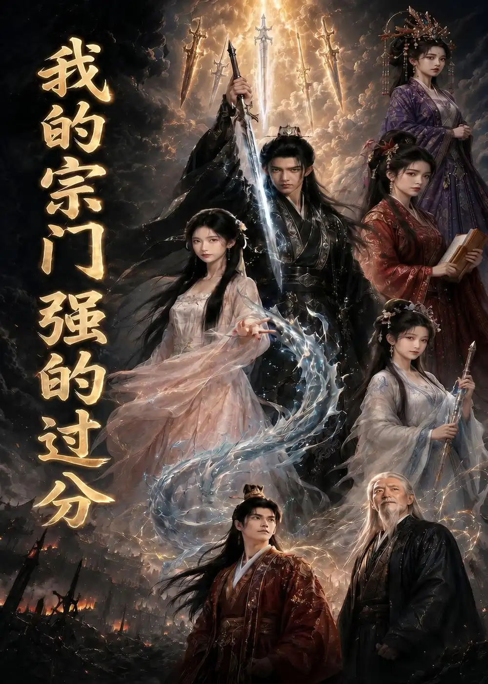 《我的宗门强的过分（71集）（夸克网盘）》短剧封面
