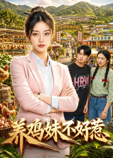 《养鸡妹不好惹（46集）（百度网盘）》短剧封面
