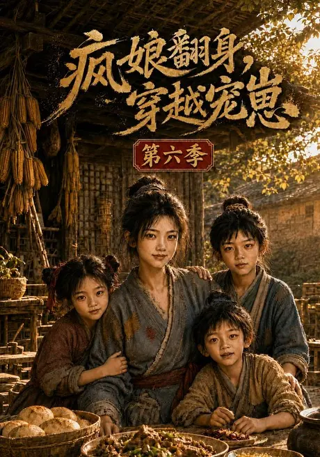 《疯娘翻身，穿越宠崽第六季（165集）（夸克网盘）》短剧封面
