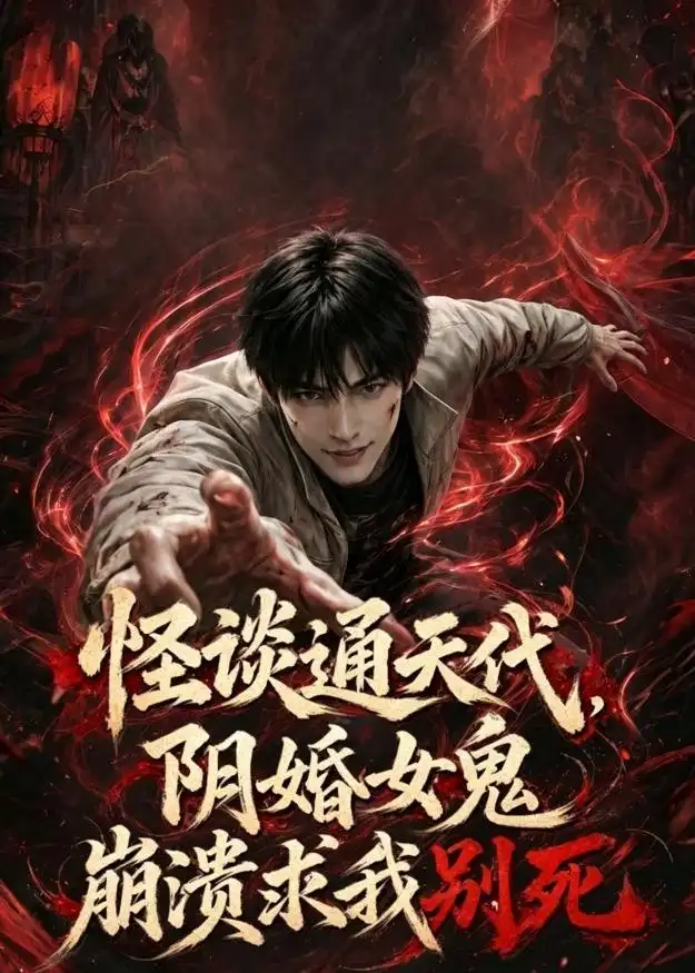 《怪谈通天代,阴婚女鬼崩溃求我别死(65集)AI短剧(夸克网盘)》短剧封面