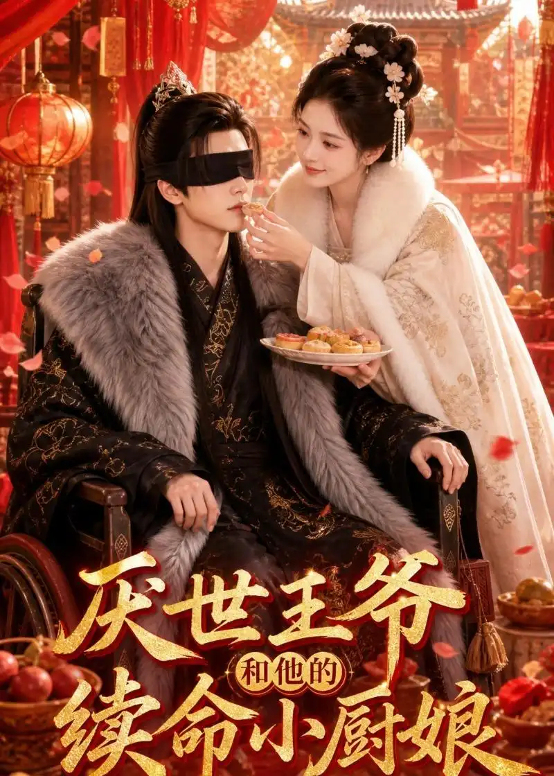 《厌世王爷和他的续命小厨娘（86集）（夸克网盘）》短剧封面