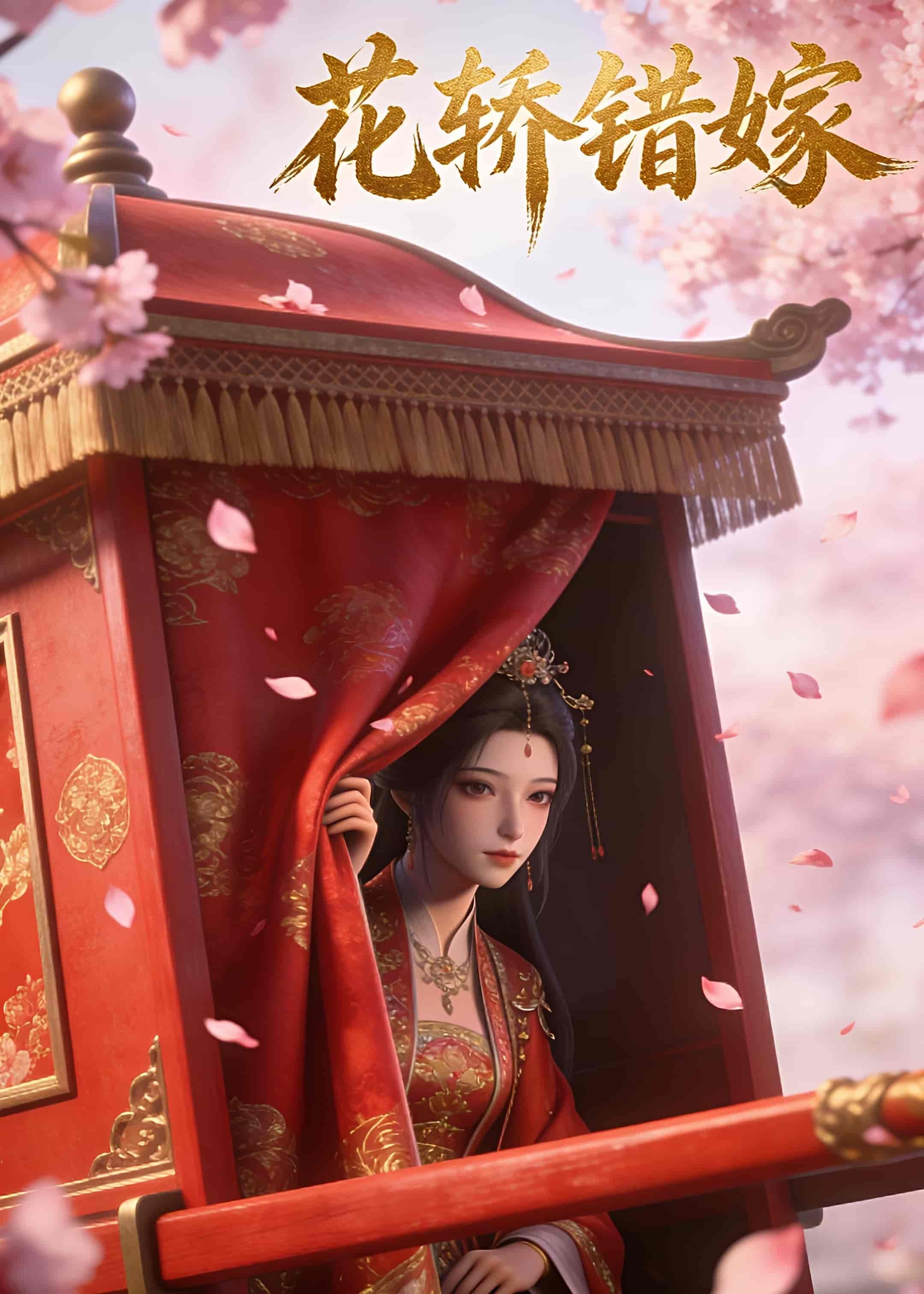 《花轿错嫁（25集）Ai短剧（百度网盘）》短剧封面