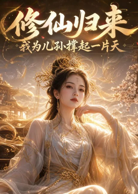 《修仙归来,我为儿孙撑起一片天(44集)(百度网盘)》短剧封面