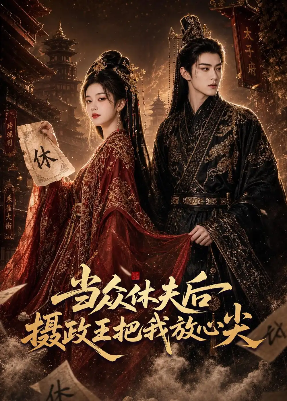 《当众休夫后摄政王把我放心尖（70集）（夸克网盘）》短剧封面
