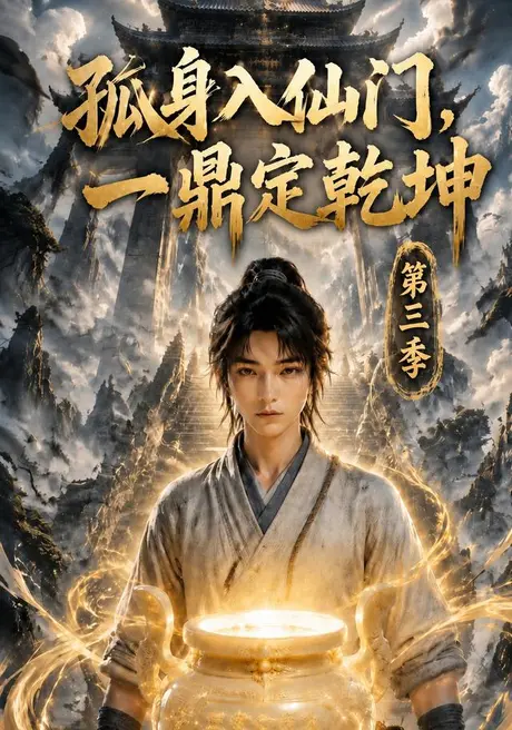 《孤身入仙门，一鼎定乾坤第三季（134集）（夸克网盘）》短剧封面
