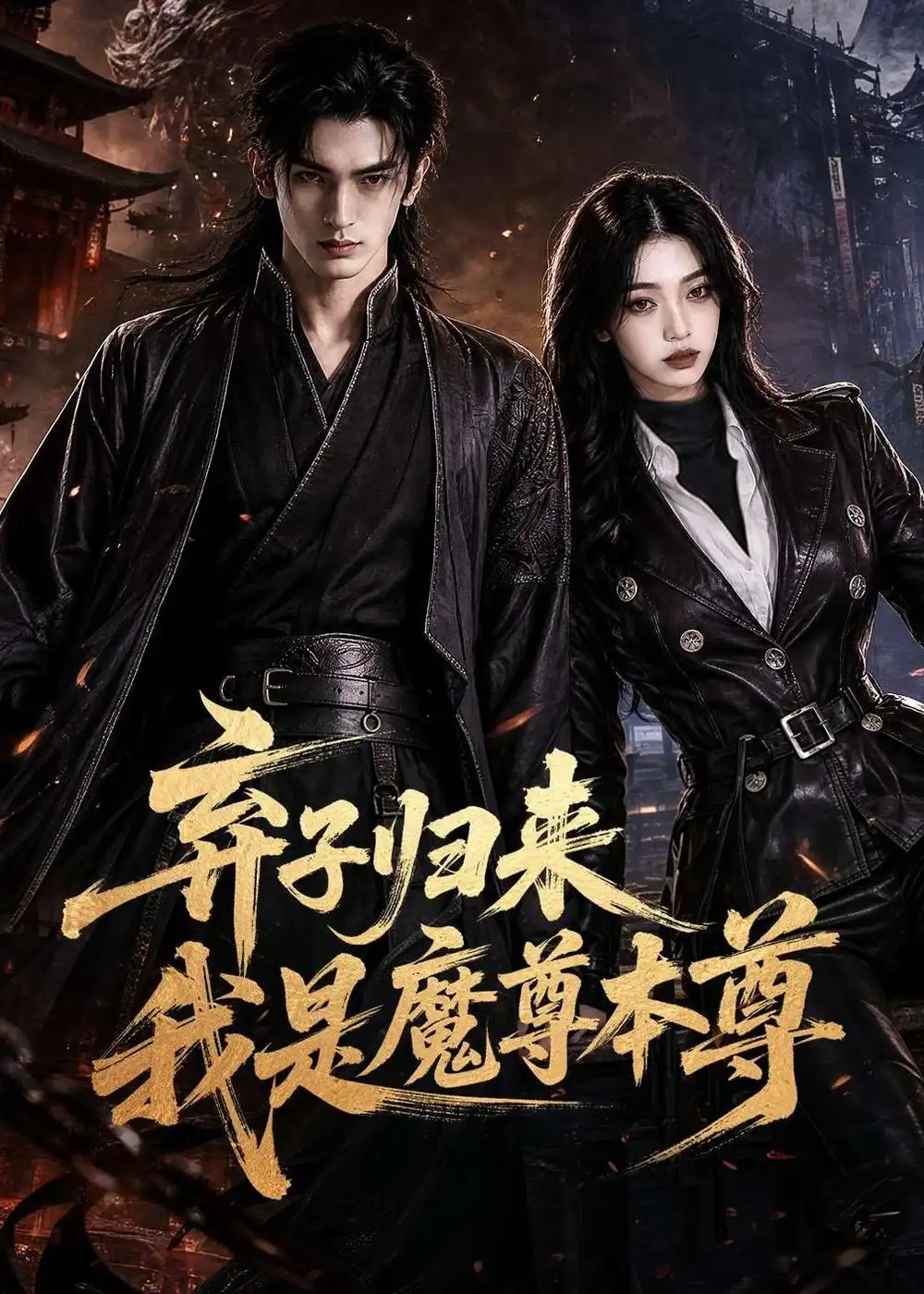 《弃子归来我是魔尊本尊（65集）AI短剧（夸克网盘）》短剧封面