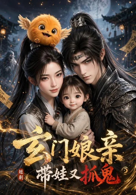《玄门娘亲带娃又抓鬼（142集）（百度网盘）》短剧封面