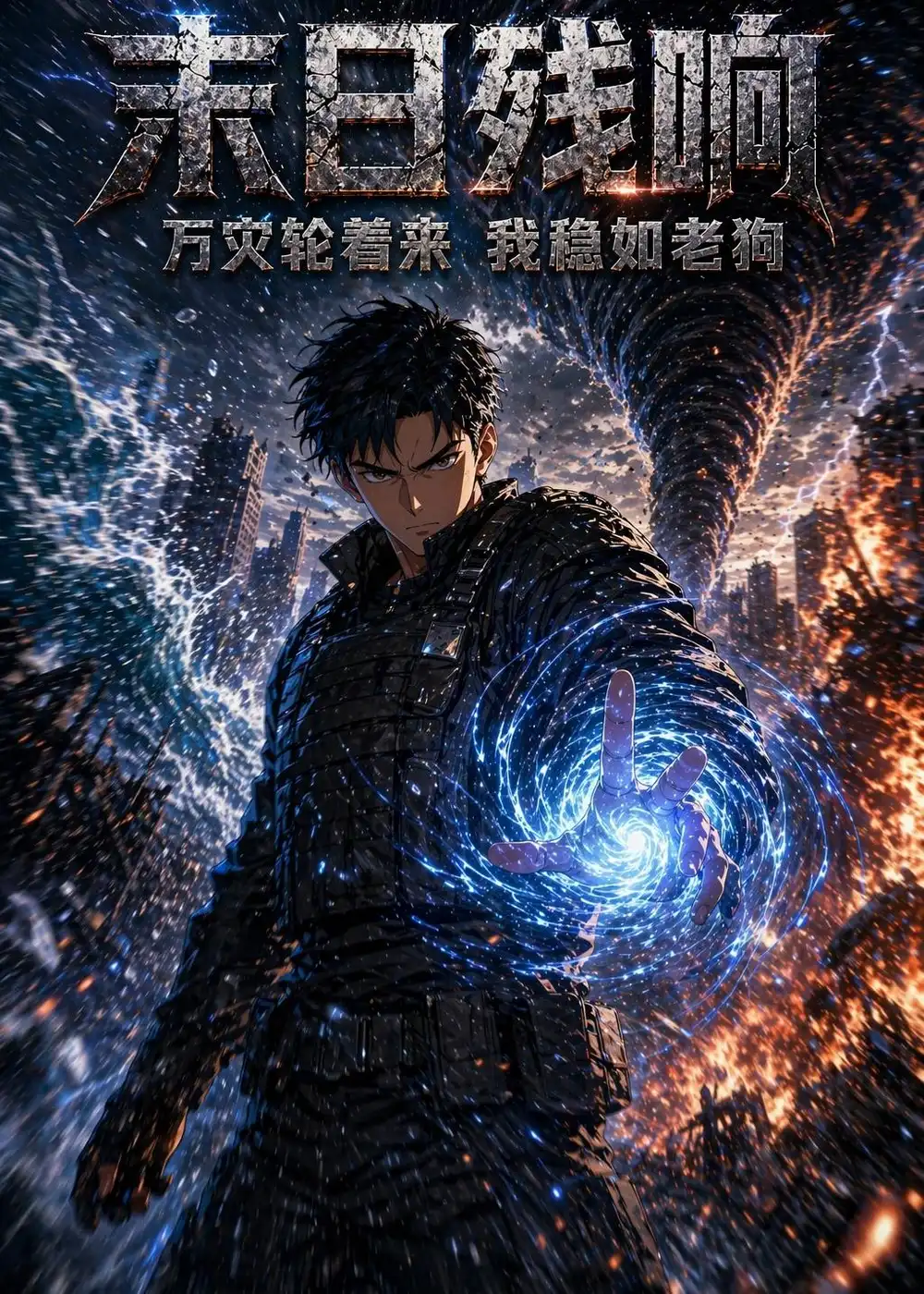 《末日残响：万灾轮着来，我稳如老狗（30集）动漫》短剧封面