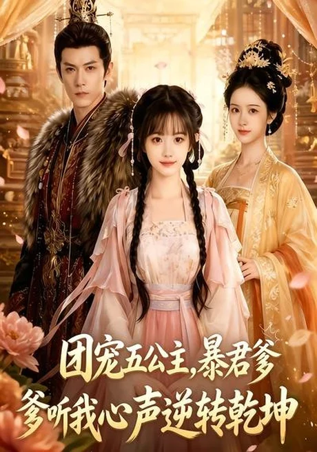 《团宠五公主，暴君爹爹听我心声逆转乾坤（60集）（夸克网盘）》短剧封面