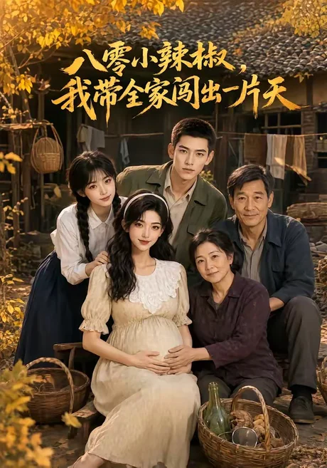 《八零小辣椒，我带全家闯出一片天（64集）（夸克网盘）》短剧封面