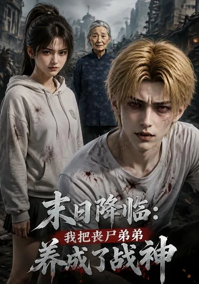 《末日降临：我把丧尸弟弟养成了战神（67集）（夸克网盘）》短剧封面