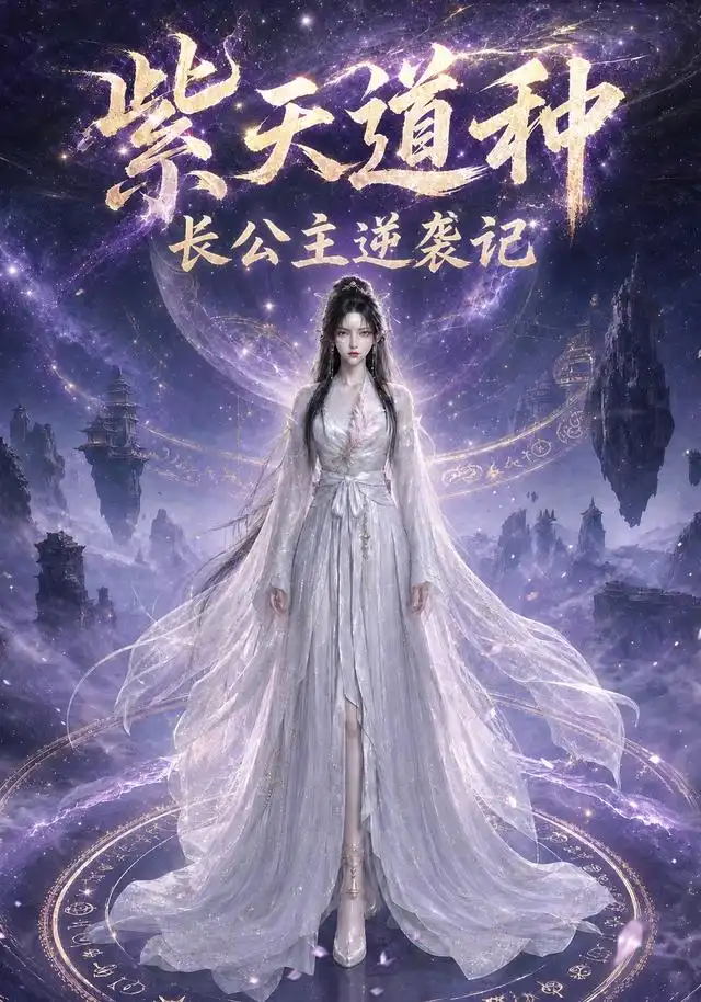 《紫天道种长公主逆袭记（93集）（夸克网盘）》短剧封面