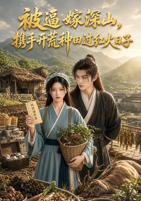 《被逼嫁深山，携手开荒种田过红火日子（102集）（夸克网盘）》短剧封面