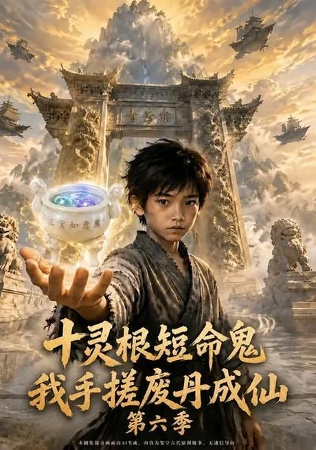 《十灵根短命鬼?我手搓废丹成仙第六季(110集)(百度网盘)》短剧封面