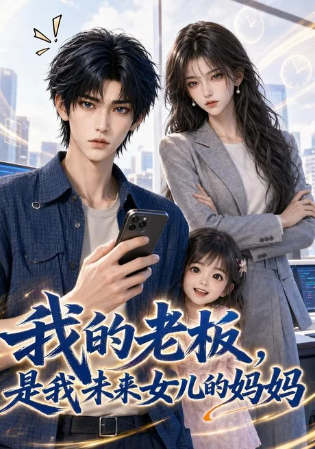 《我的老板，是我未来女儿的妈妈（30集）（百度网盘）》短剧封面