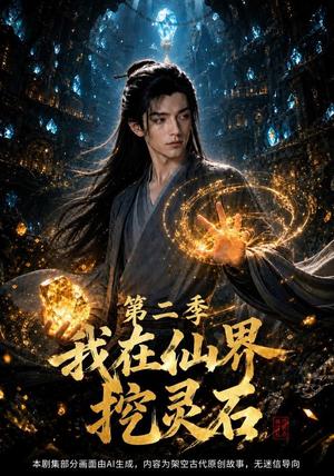 《我在仙界挖灵石第二季》短剧封面