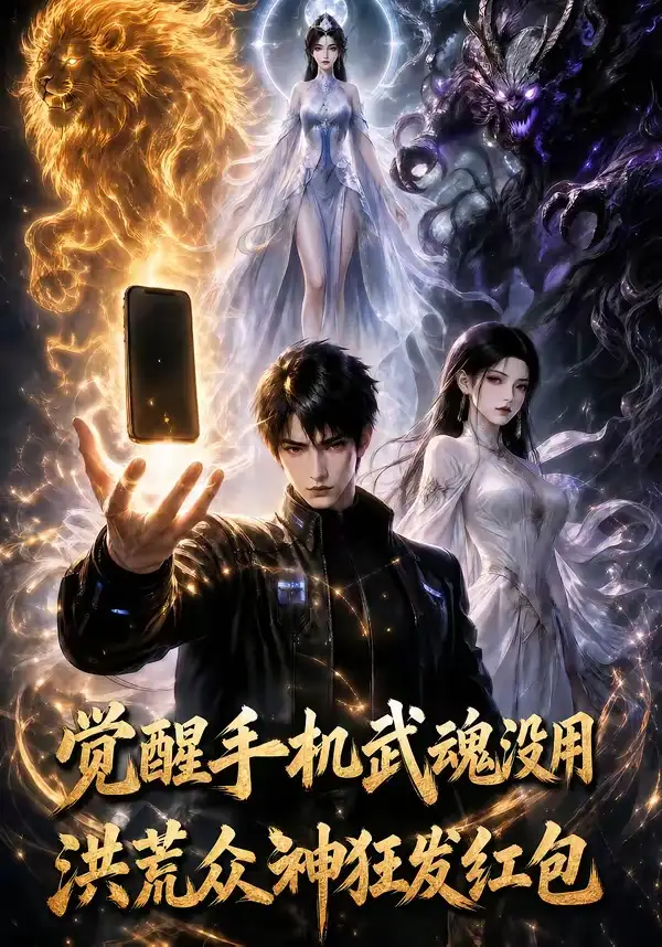 《觉醒手机武魂没用,洪荒众神狂发红包(61集)》短剧封面