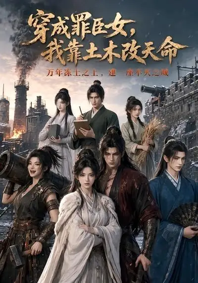 《穿成罪臣女，我靠土木改天命（55集）AI短剧 (2026)》短剧封面