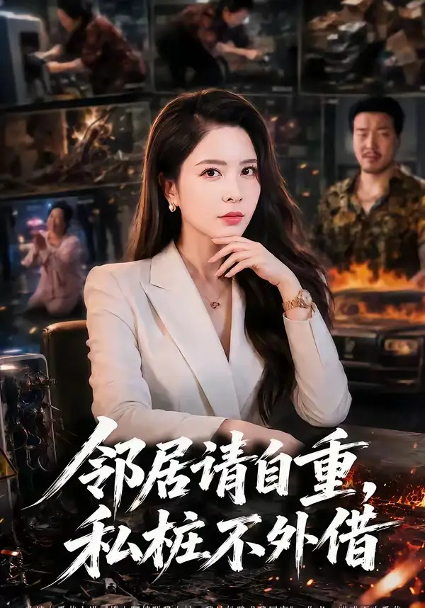 《邻居请自重,私桩不外借(45集)杨雪&孙周扬&周小君(夸克网盘)》短剧封面