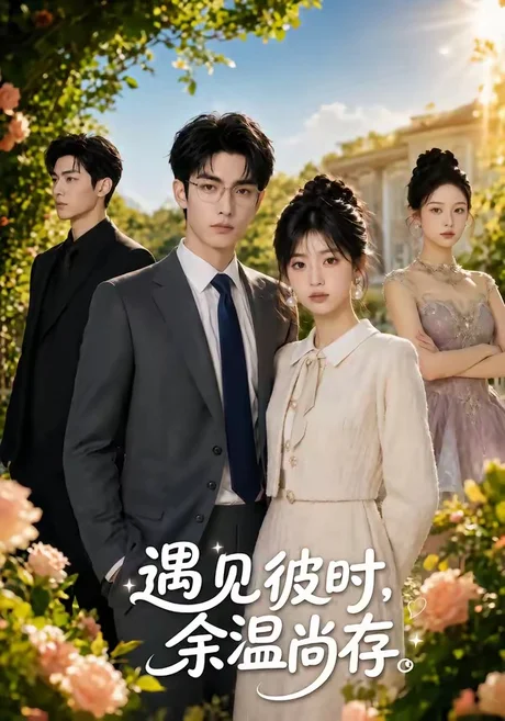 《遇见彼时，余温尚存（54集）（夸克网盘）》短剧封面
