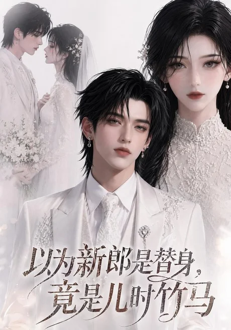 《以为新郎是替身,竟是儿时竹马(50集)AI短剧(百度网盘)》短剧封面