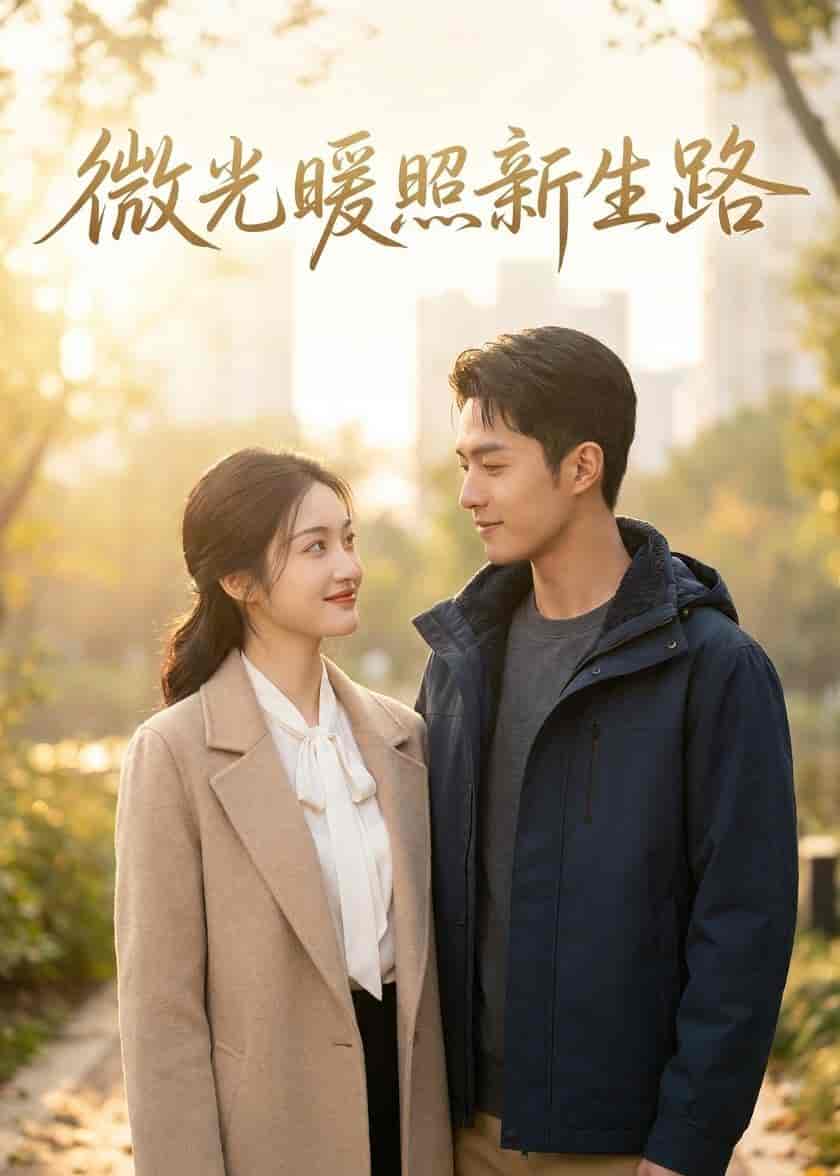 《微光暖照新生路（45集）Ai短剧（百度网盘）》短剧封面