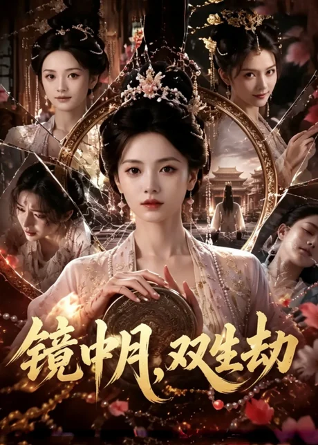 《镜中月,双生劫(72集)AI短剧 (2026)》短剧封面