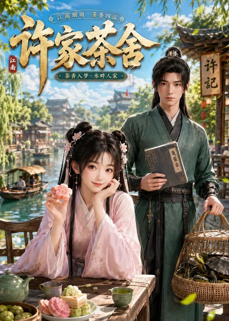 《许家茶舍(70集)(百度网盘)》短剧封面