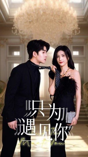 《只为遇见你》短剧封面