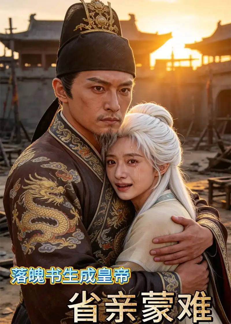 《落魄书生成皇帝省亲蒙难（56集）AI短剧（夸克网盘）》短剧封面
