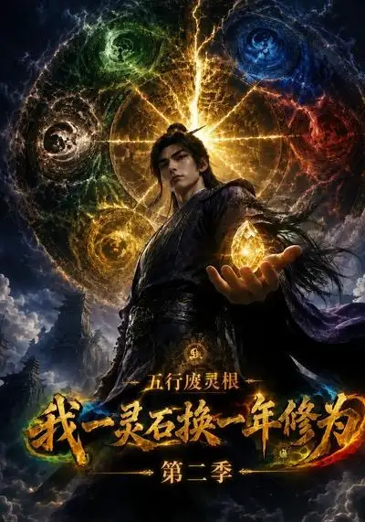 《五行废灵根:我一灵石换一年修为第二季(135集)AI短剧 (2026)》短剧封面