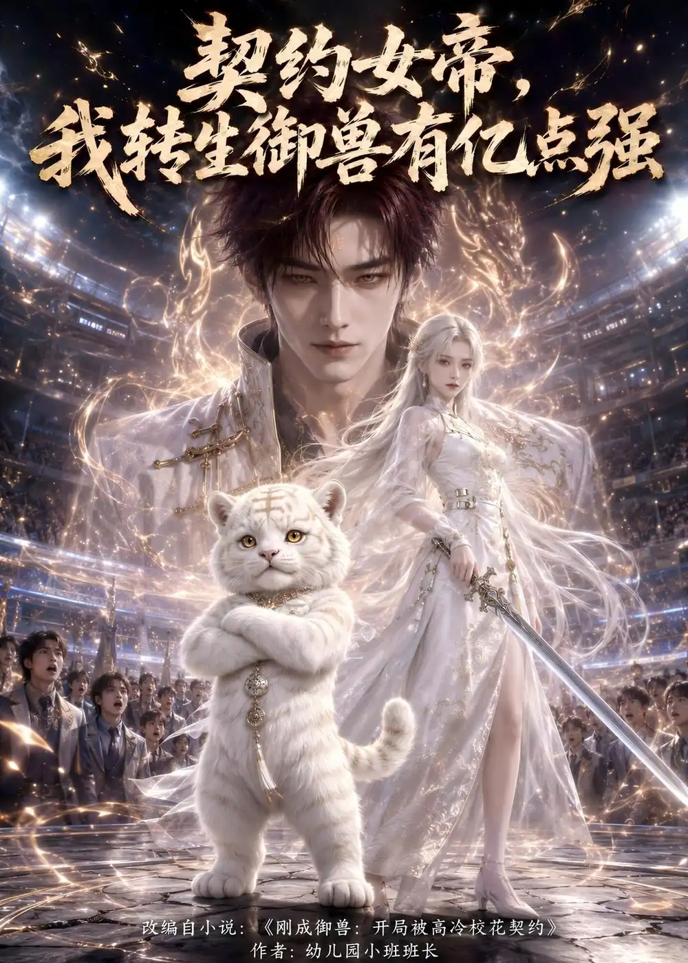 《契约女帝，我转生御兽亿点强（71集）AI短剧（夸克网盘）》短剧封面