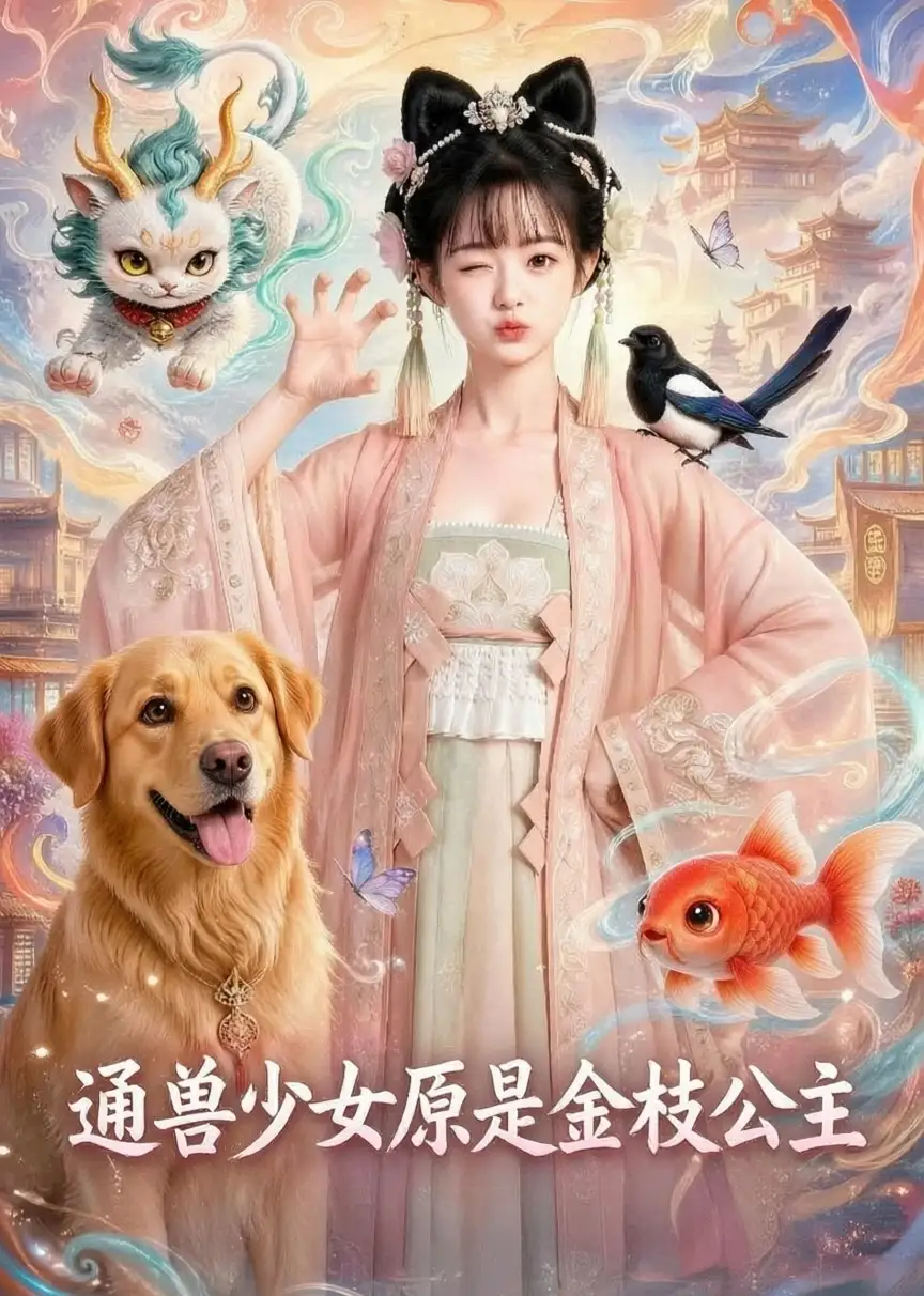 《通兽少女原是金枝公主(60集)AI短剧 (2026)》短剧封面