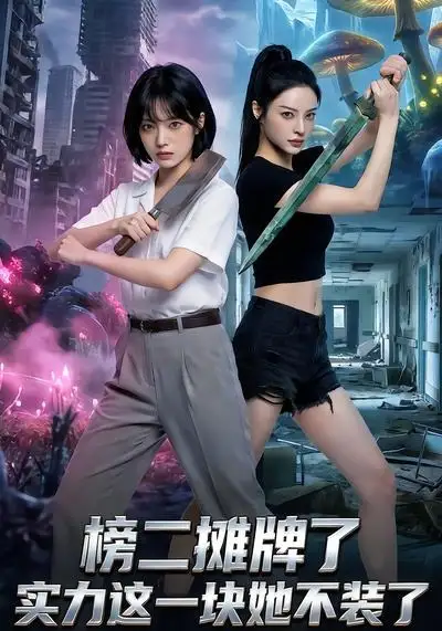 《榜二摊牌了，实力这一块她不装了（80集）AI短剧 (2026)》短剧封面