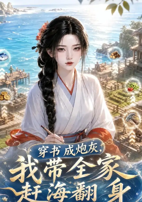 《穿书成炮灰，我带全家赶海翻身（64集）（夸克网盘）》短剧封面