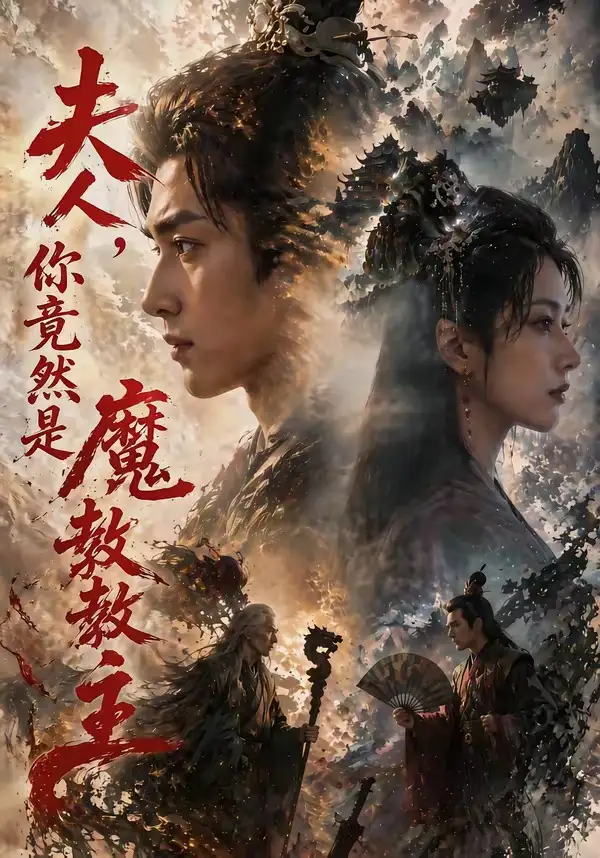 《夫人，你竟然是魔教教主（55集）（夸克网盘）》短剧封面
