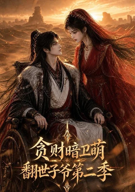 《贪财暗卫萌翻世子爷第二季（76集）AI短剧 (2026)》短剧封面