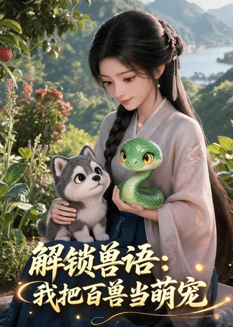 《解锁兽语:我把百兽当萌宠(48集)(百度网盘)》短剧封面