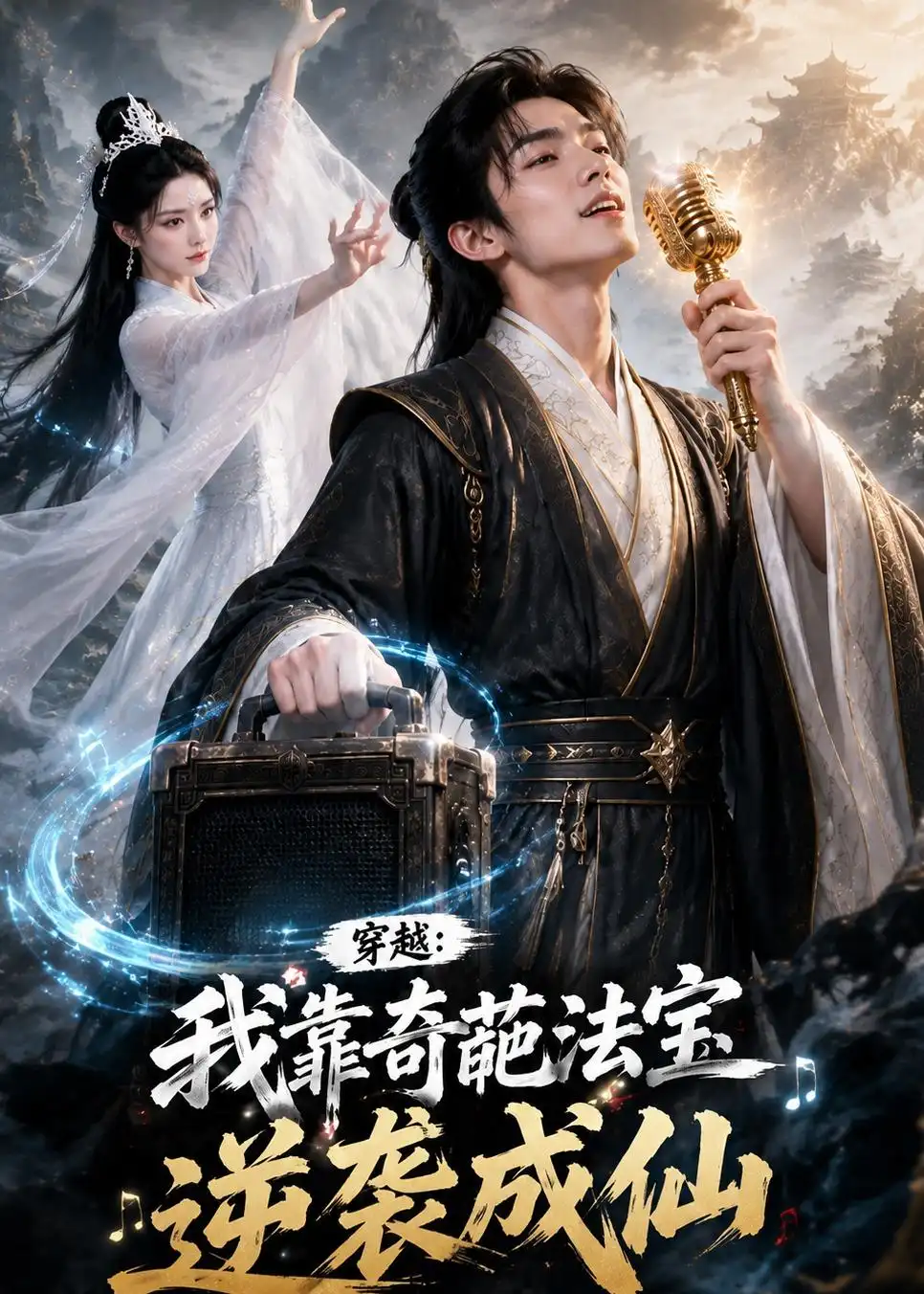 《穿越:我靠奇葩法宝逆袭成仙(60集)(夸克网盘)》短剧封面