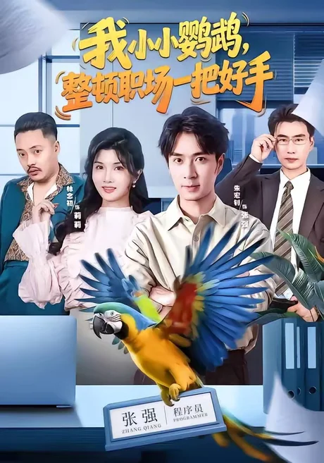 《我小小鹦鹉，整顿职场一把好手（62集）朱宏钊＆林念初＆周伟＆负辰鑫（夸克网盘）》短剧封面