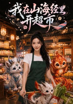 我在山海经里开超市 《我在山海经里开超市》短剧封面