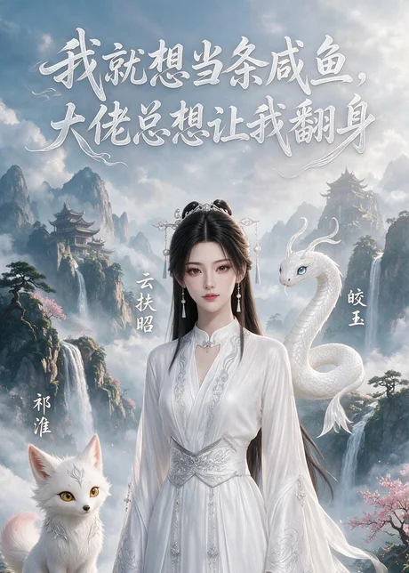 《我就想当条咸鱼，大佬总想让我翻身（106集）（百度网盘）》短剧封面