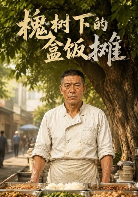 《槐树下的盒饭摊（72集）AI短剧（夸克网盘）》短剧封面