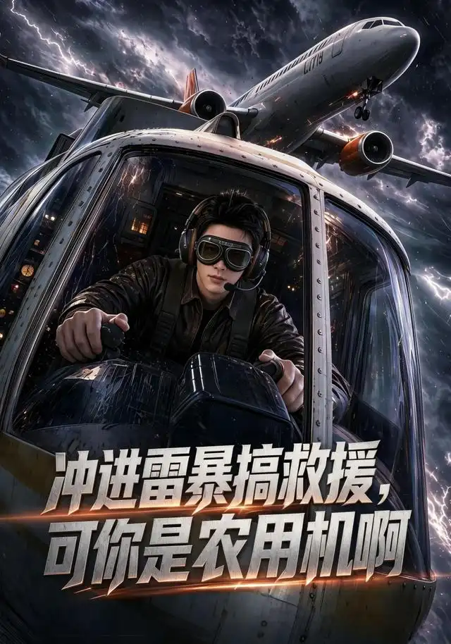 《冲进雷暴搞救援，可你是农用机啊（58集）（夸克网盘）》短剧封面